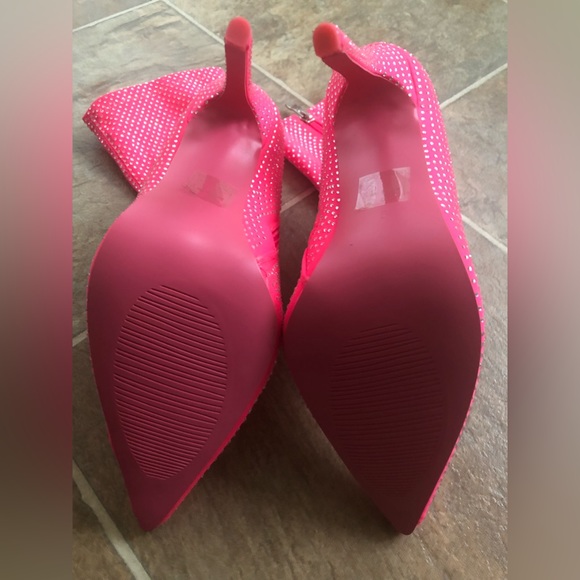 LIFE OF THE PARTY STILETTO RHINESTONE BOOTIES SIZE: 9.0 - Picture 6 of 8